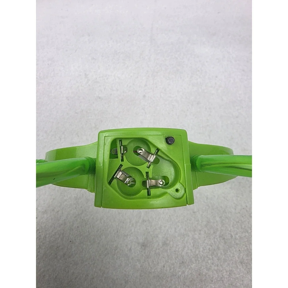 Disney Mickey Ears Green Light Up Multi-Strobe Function Headband *Tested/Working